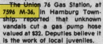 Carls 76  Gas Station - Oct 1977 Robbery (newer photo)